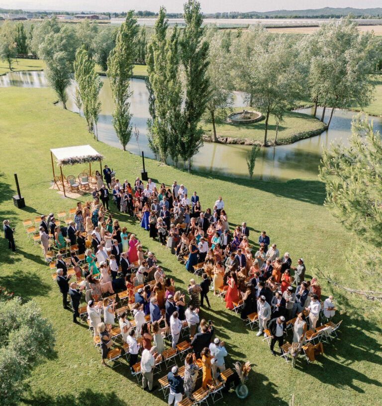 Cérémonie en pleine nature - Domaine privé en Provence